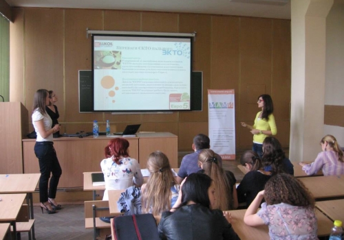 Теория и практика: украинские маркетологи провели практические мастер-классы для студентов КНЭУ